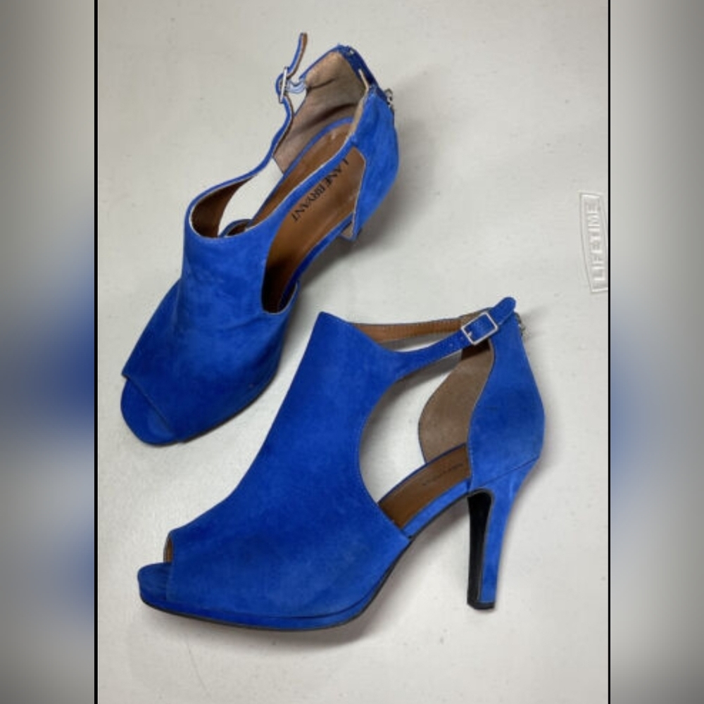 Cobalt Blue Keyhole Pump